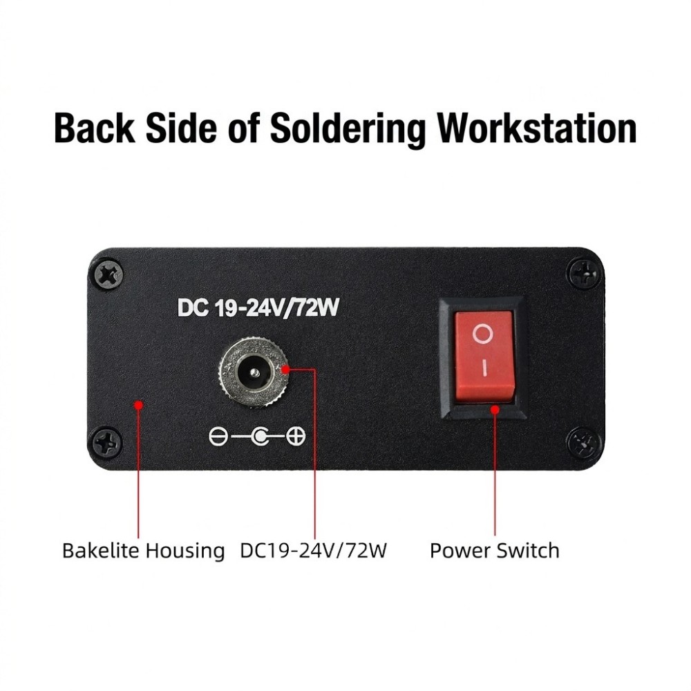 T12 Soldering Station Oled - Паяльная станция T12, питание от сети