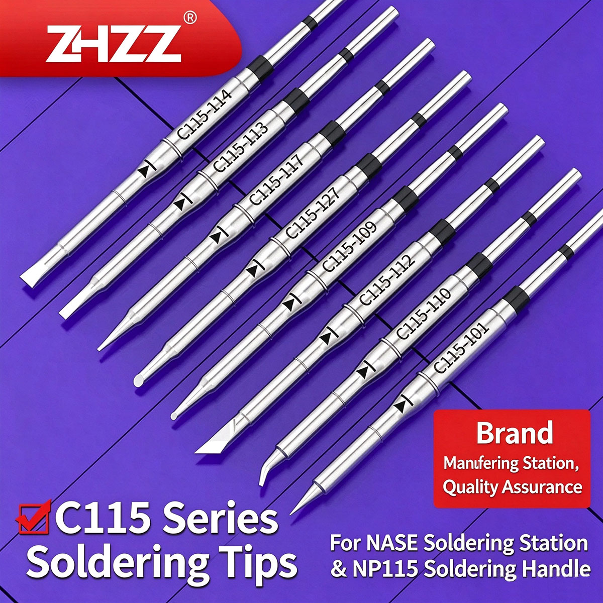 Наконечники для паяльника C115 – обзор и цена C115 Nano Soldering Iron Station