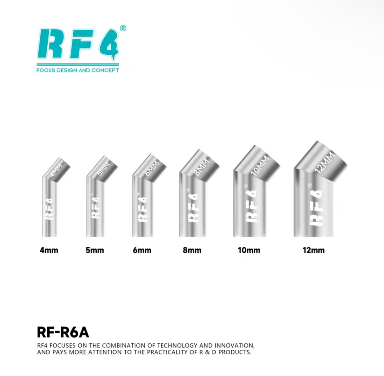Набор сменных насадок RF4 RF-R – обзор и цена Hot Air Rework Station 861Dw