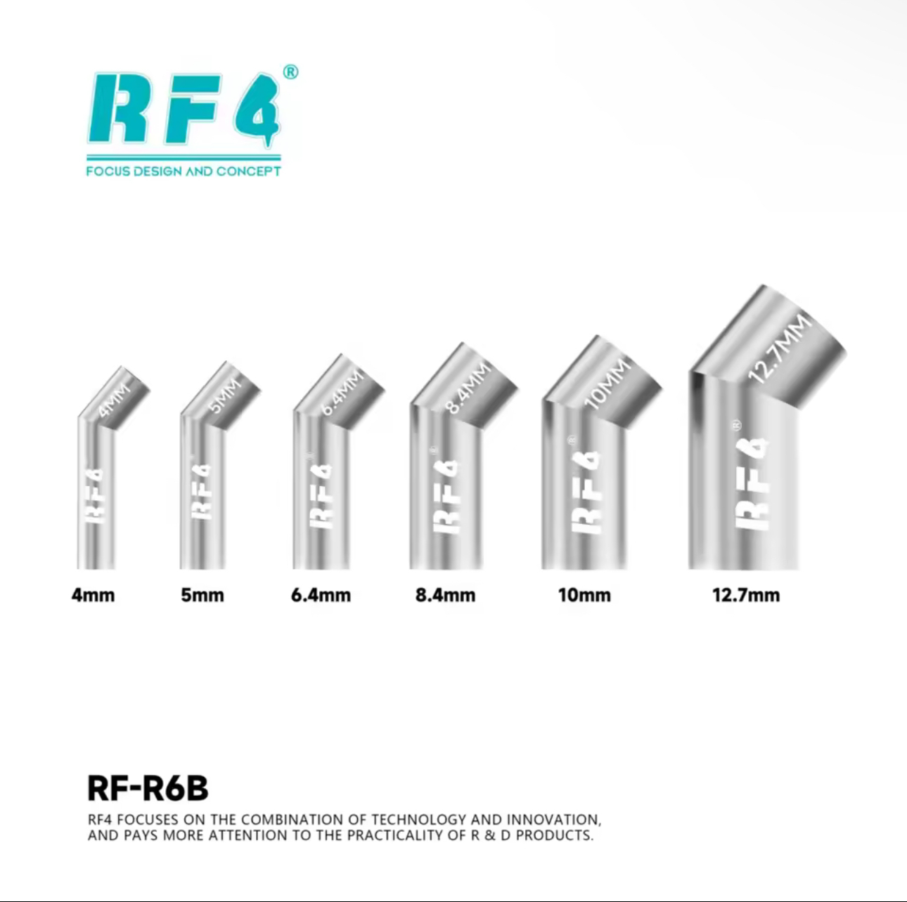 Набор сменных насадок RF4 RF-R – обзор и цена Hot Air Rework Station 861Dw