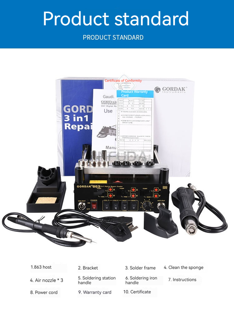 Цифровая паяльная станция 3-в- – обзор и цена Infrared Bga Rework Station