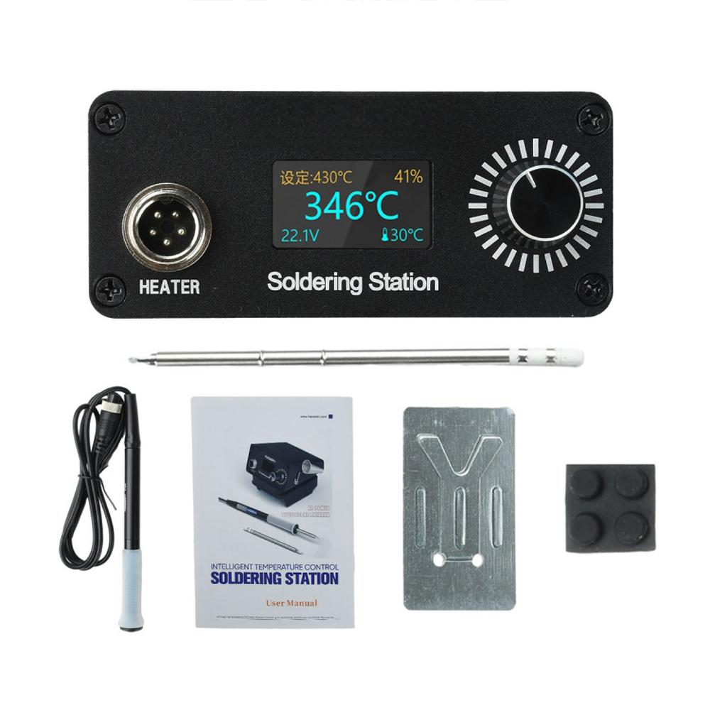 Паяльная станция T12, питание  – обзор и цена T12 Soldering Station Oled
