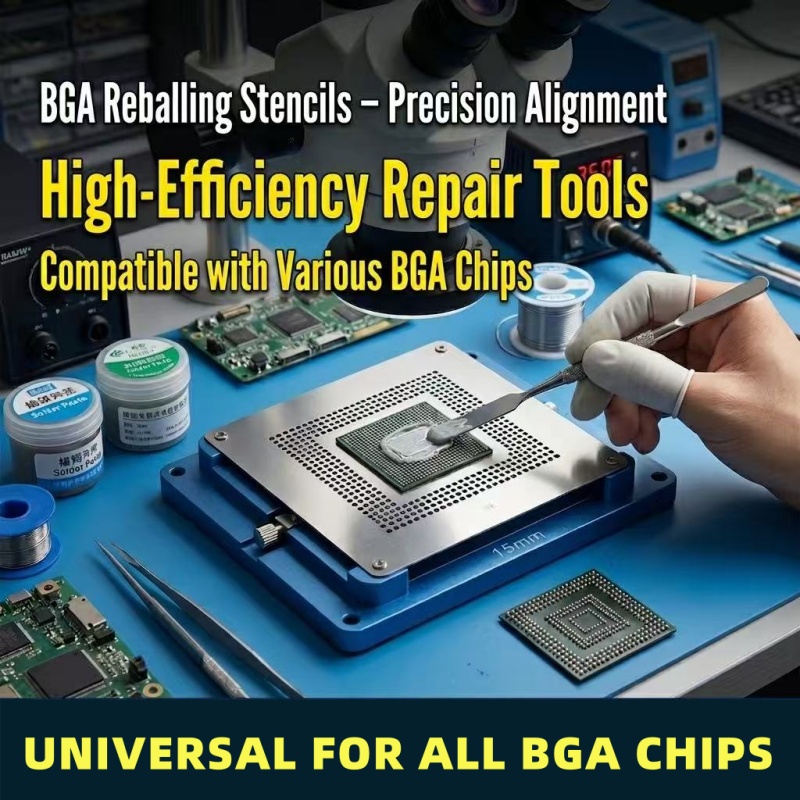 Трафарет для реболлинга Direct – обзор и цена Infrared Bga Rework Station
